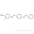 4- [4- (PHENYLAZO) PHENYLAZO] -O-CRESOL CAS 6300-37-4